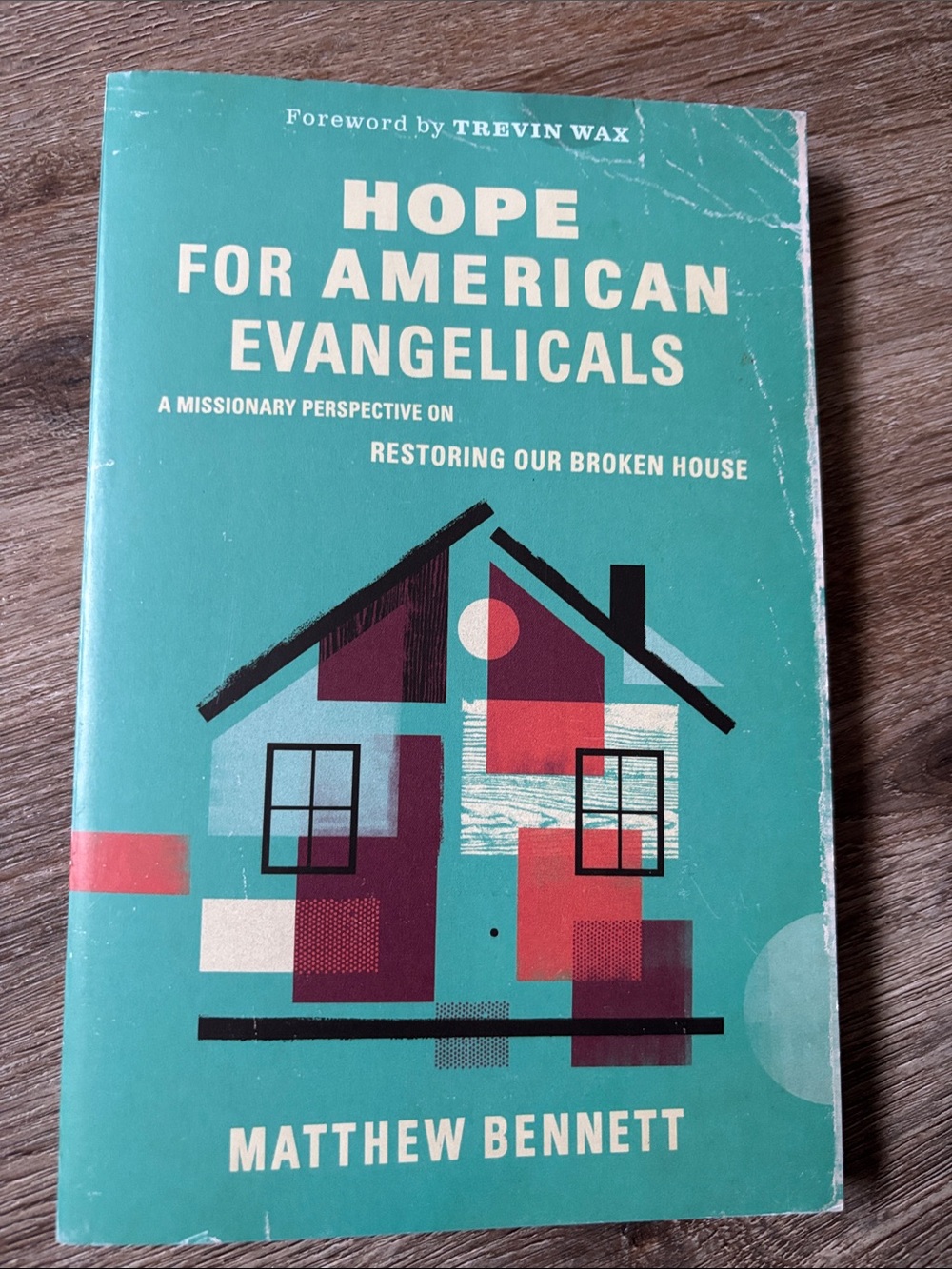 Teal Paperback Book - Hope for American Evangelicals